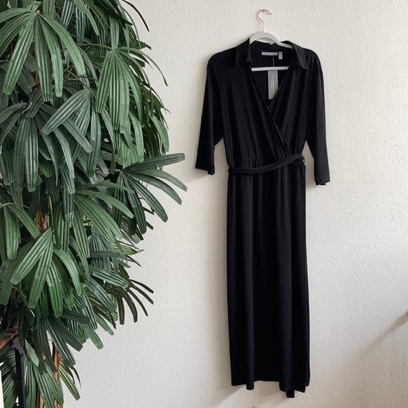 NWT: NY collection 2X black dress- made in USA - Picture 2 of 8
